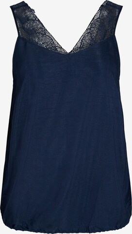 Zizzi Top in Blauw: voorkant