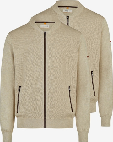 redmond Knit cardigan 'Basic' in Beige: front