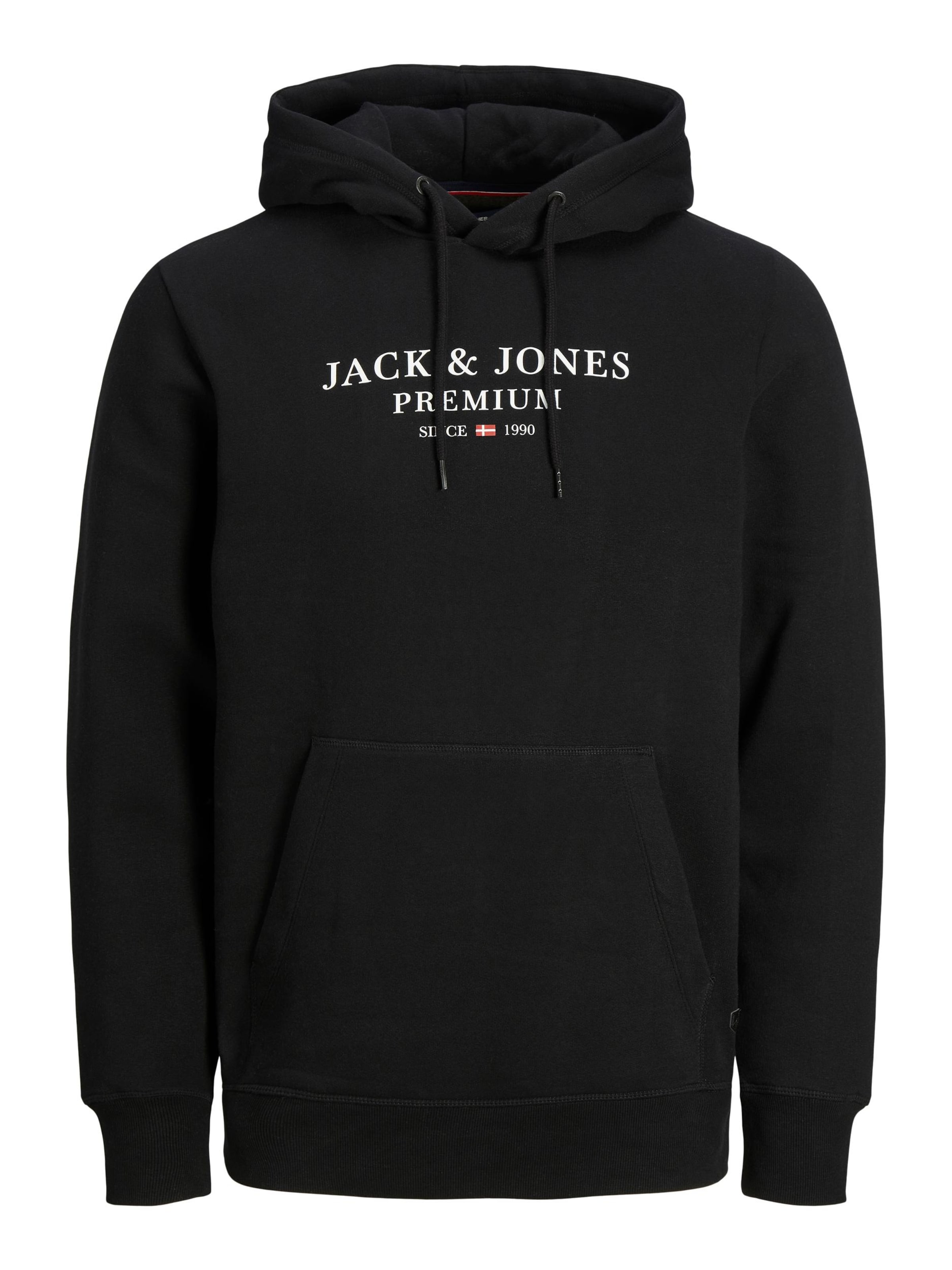 JACK & JONES Sweatshirt 'JPRBLUArchie' in Schwarz: Vorderseite