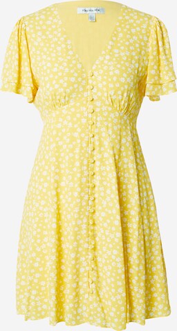 Forever New Φόρεμα 'Pria' σε κίτρινο: μπροστά