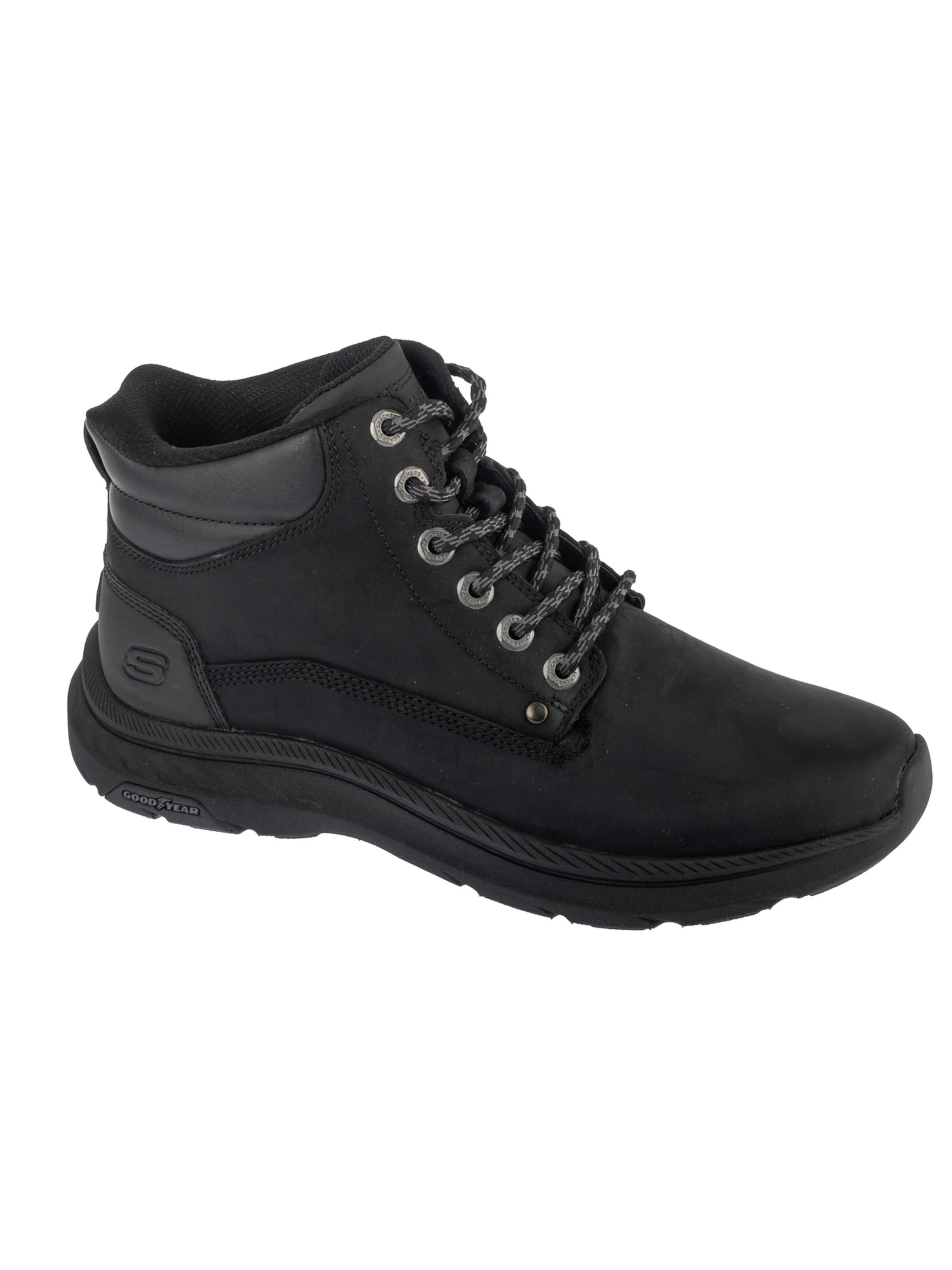 Bottines à lacets 'Pollard - Waylon' SKECHERS en noir