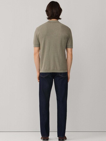 Hackett London Shirt 'Honeycomb' in Green