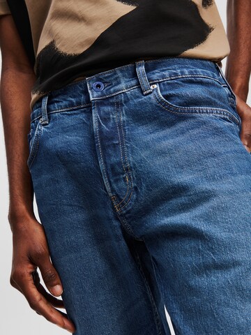 KARL LAGERFELD JEANS - Tapered Vaquero en azul