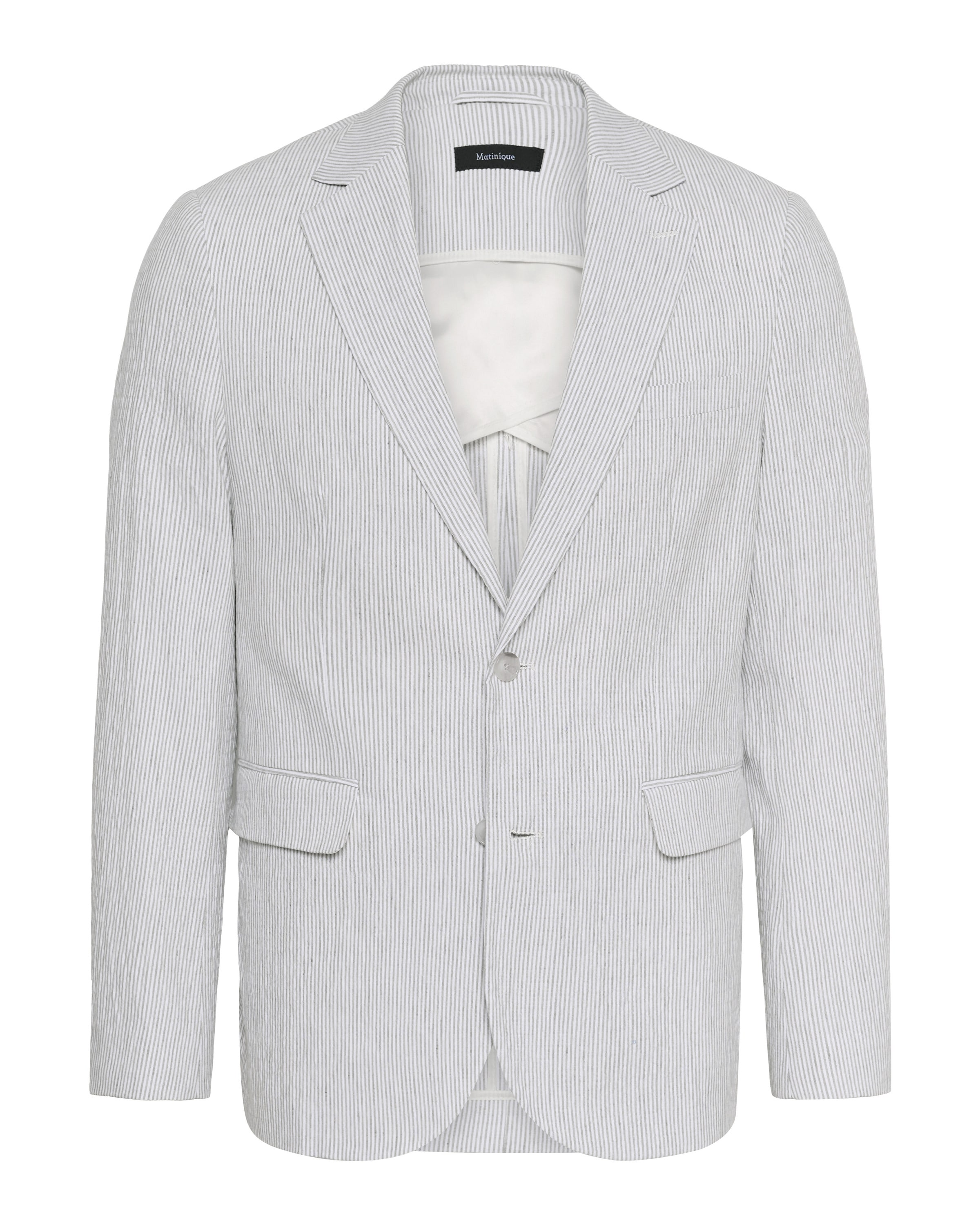 Matinique Regular Fit Jakke 'George' i hvid: forside