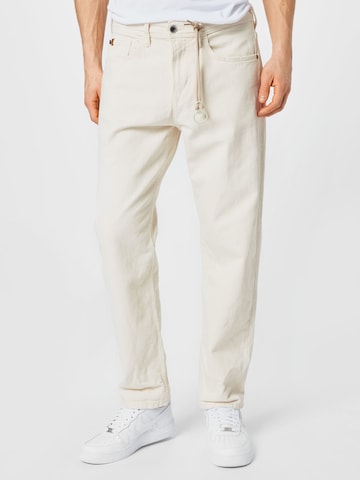 TOM TAILOR DENIM Regular Jeans in Beige: voorkant