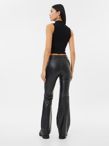 évasé Pantalon 'Alvira' ONLY en noir