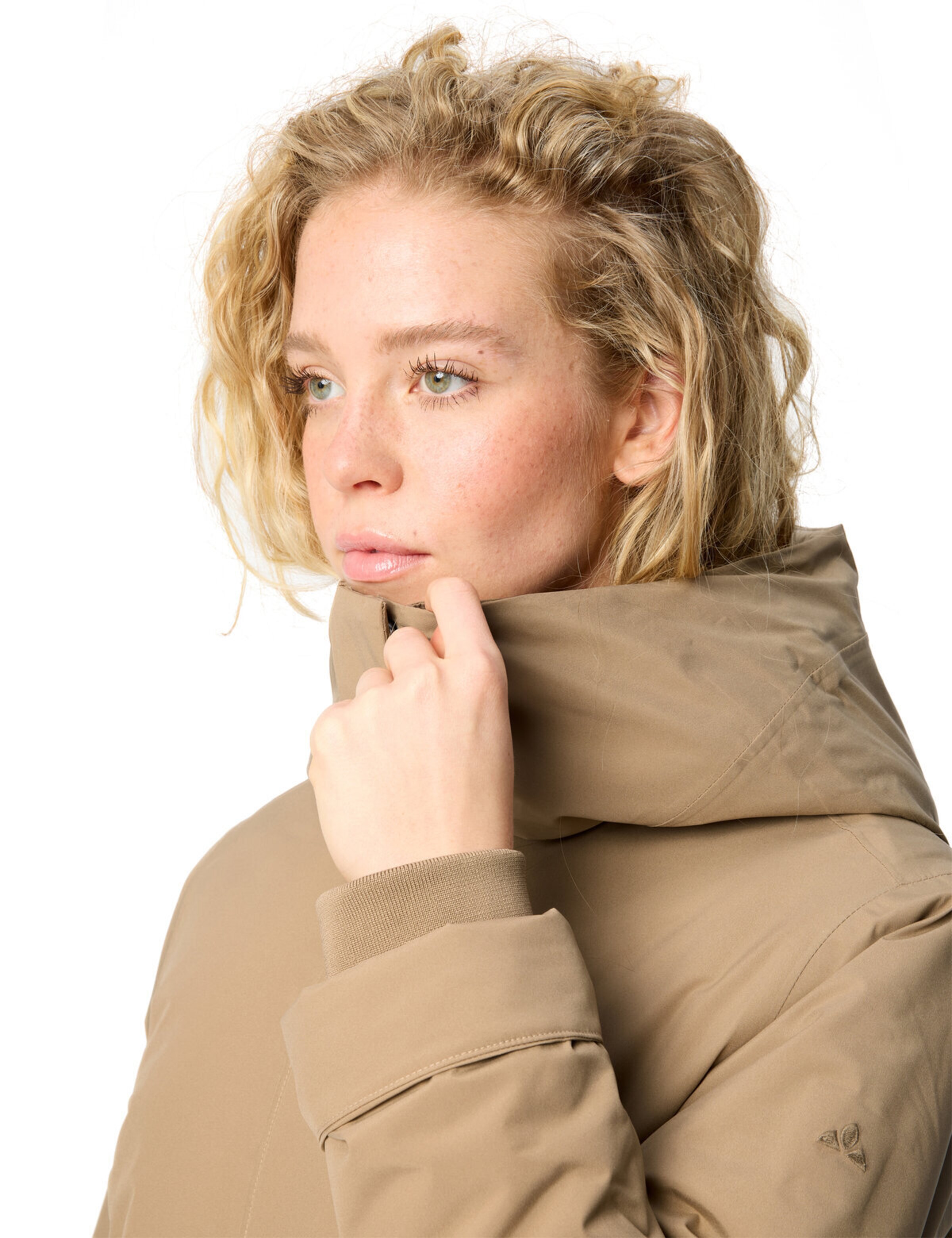 VAUDE Outdoormantel 'Coreway' in Beige