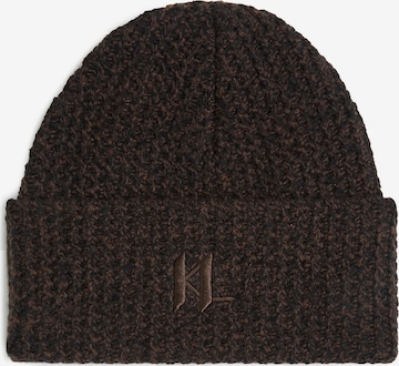 ruda Karl Lagerfeld Megzta kepurė: priekis