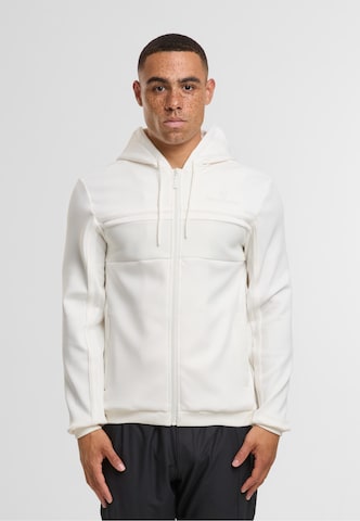 Sergio Tacchini - Casaco em moletão 'Majong' em branco