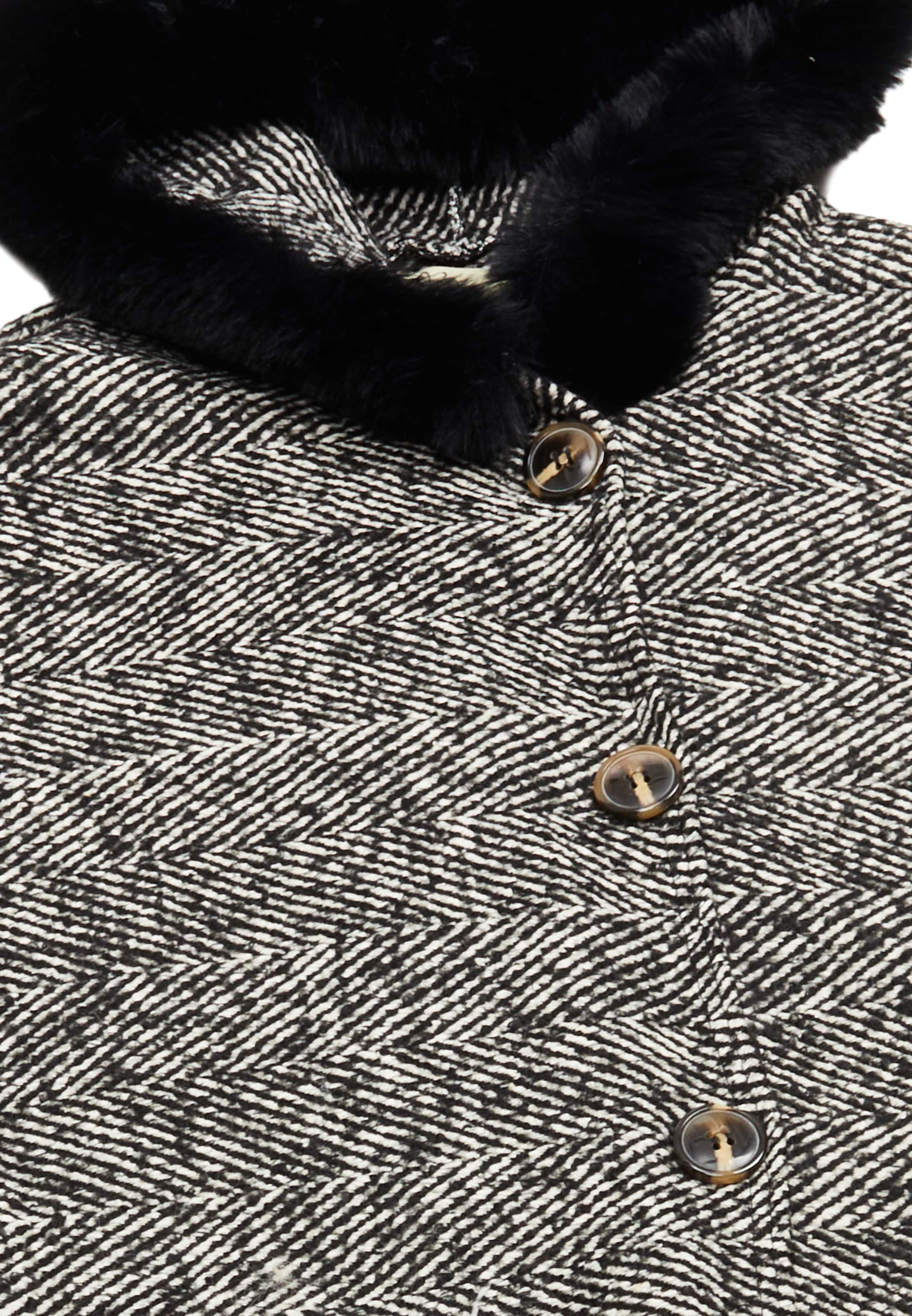 FRAULLY Cape in Zwart