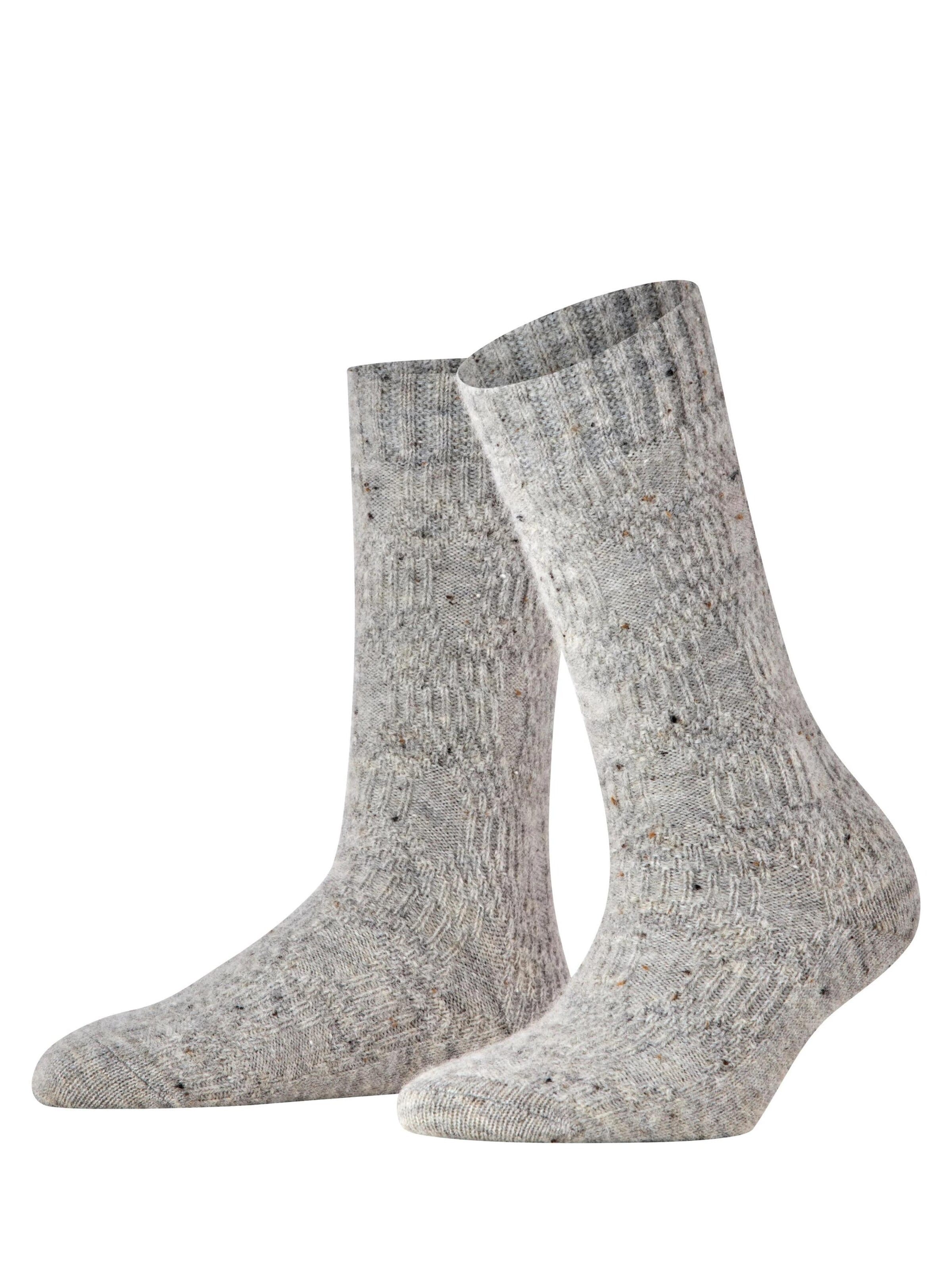 FALKE Socken 'Mountain Comfort'‌‌ in Silber: Vorderseite