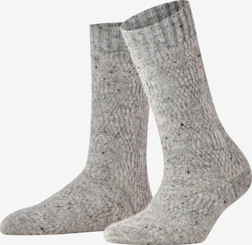 FALKE Socken 'Mountain Comfort' in Silber: Vorderseite