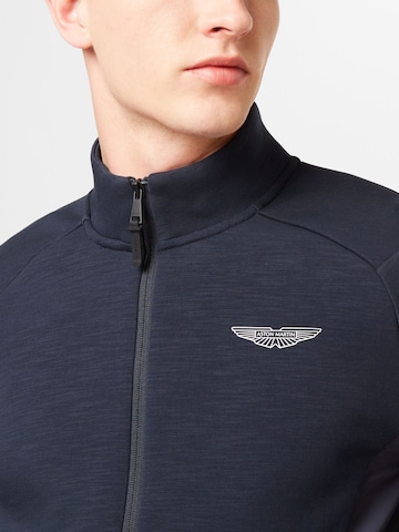 Hackett London Sweat jacket in Blue