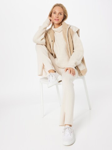 Herrlicher Pullover 'Caralia' in Beige