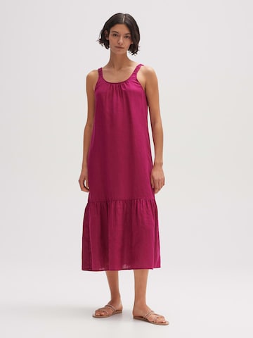 OPUS Obleka 'Wagi' | roza barva: sprednja stran
