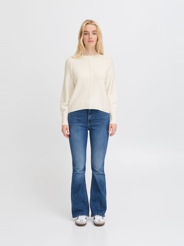 Pull-over ICHI en blanc