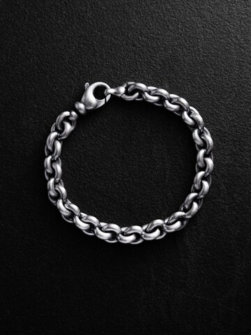 REYTEL Armband 'MACHT' in Zilver