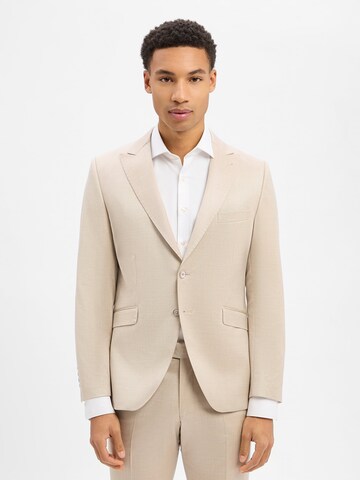 WILVORST Slim Fit Sakko in Weiß: Vorderseite