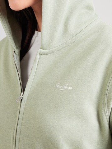 Pepe Jeans Sweat jacket in Green