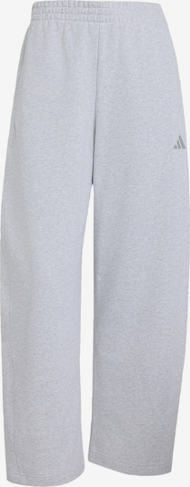 XS/įprastas ilgis dydžio Sportinės kelnės 'ADIDAS KIT SMALL LOGO BARREL' iš ADIDAS SPORTSWEAR, spalva – šviesiai pilka, Prekių apžvalga