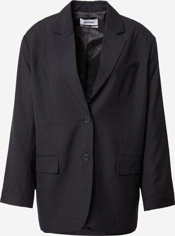 WEEKDAY Blazer 'Eliana' in Black: front