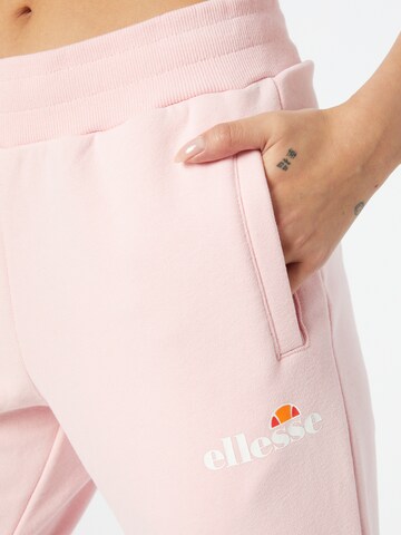 ELLESSE Tapered Bukser 'Hallouli' i pink