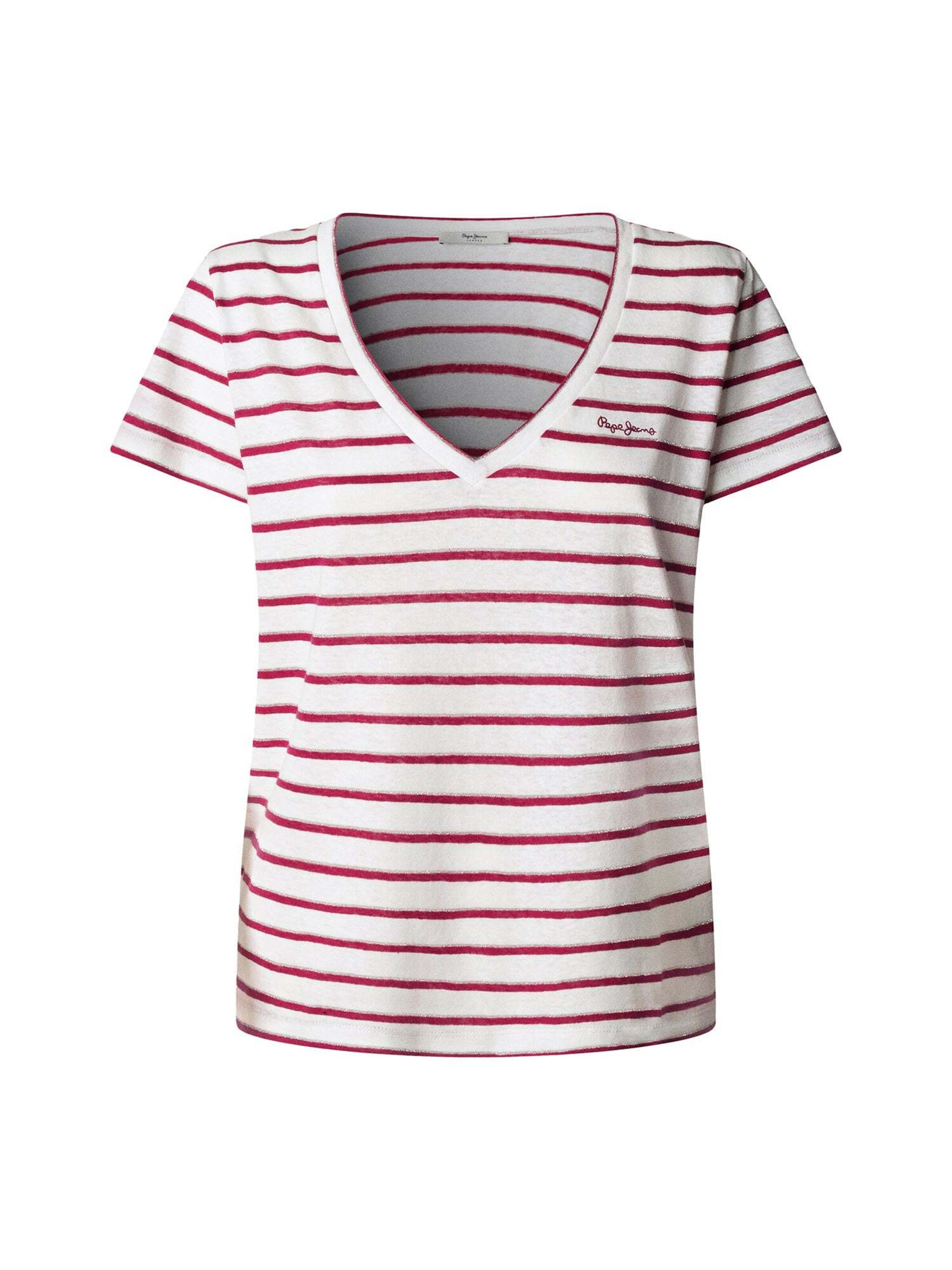 Maglietta 'Megan' di Pepe Jeans in bianco: frontale