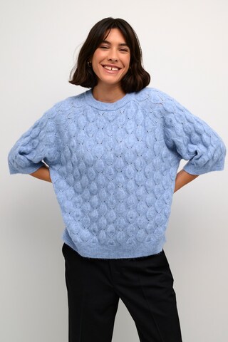 Kaffe Pullover 'Malene' in Blau: Vorderseite
