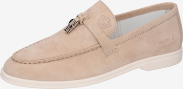 MELVIN & HAMILTON Mokassin 'Adley 3' in Beige: Vorderseite