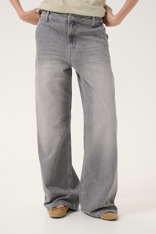 Loosefit Jean 'Tusa' My Essential Wardrobe en gris : devant