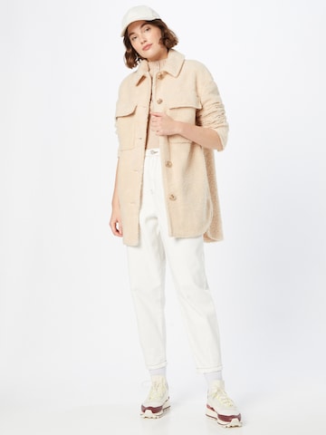 River Island Jacke 'BORG' in Beige