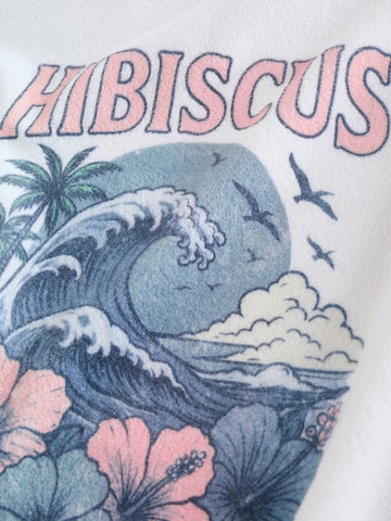 Next Shirts 'Towelling Wave' i hvid