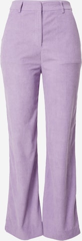 The Frolic Loose fit Pants in Purple: front