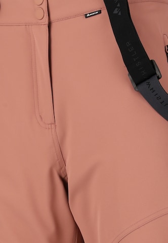Whistler Regular Skihose Drizzle in Braun