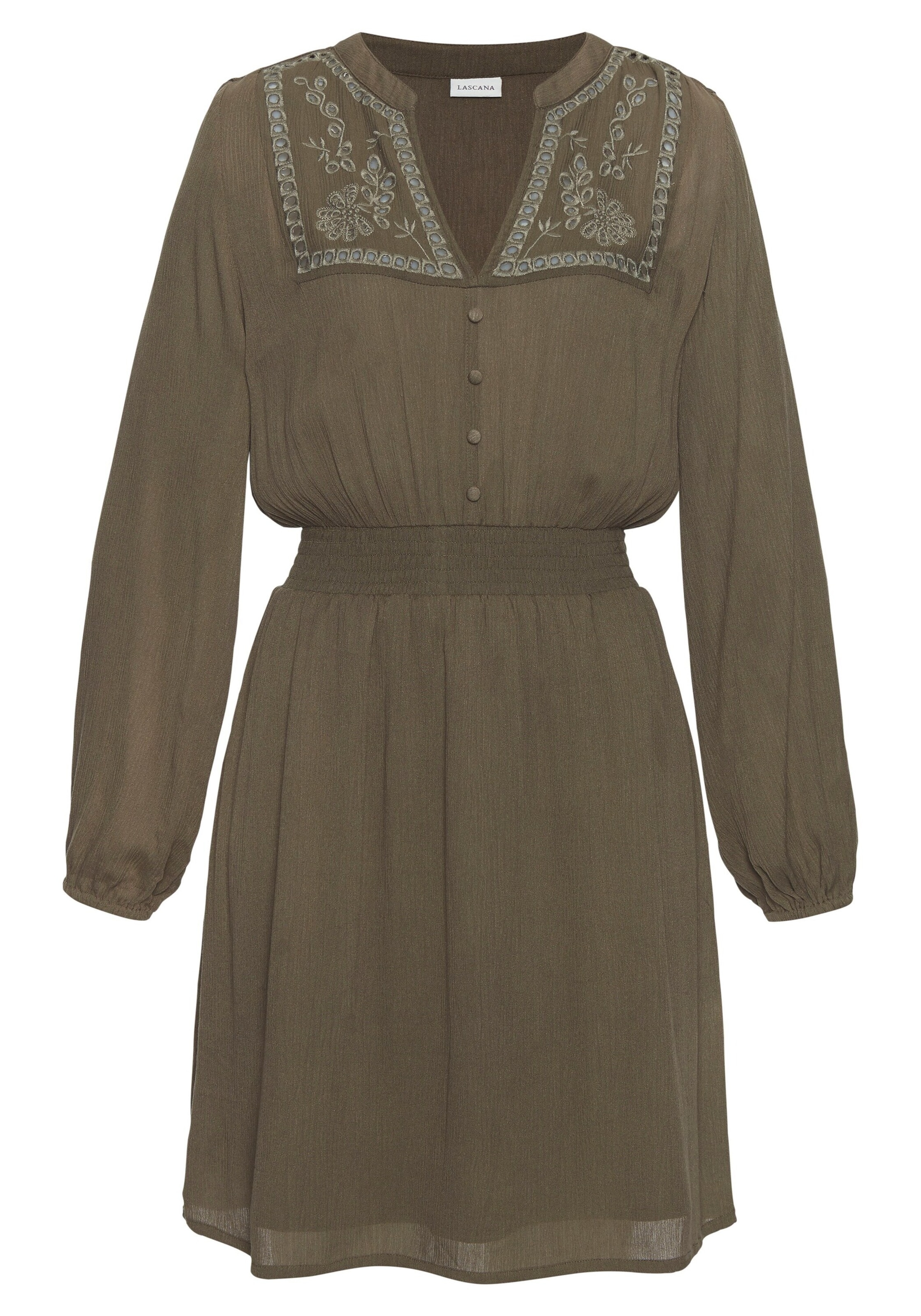 BUFFALO Sommarklänning i grön: framsida