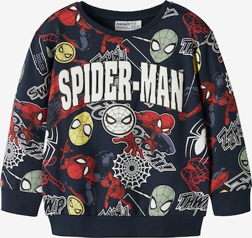 mėlyna NAME IT Megztinis be užsegimo 'NMMJacco Spider': priekis