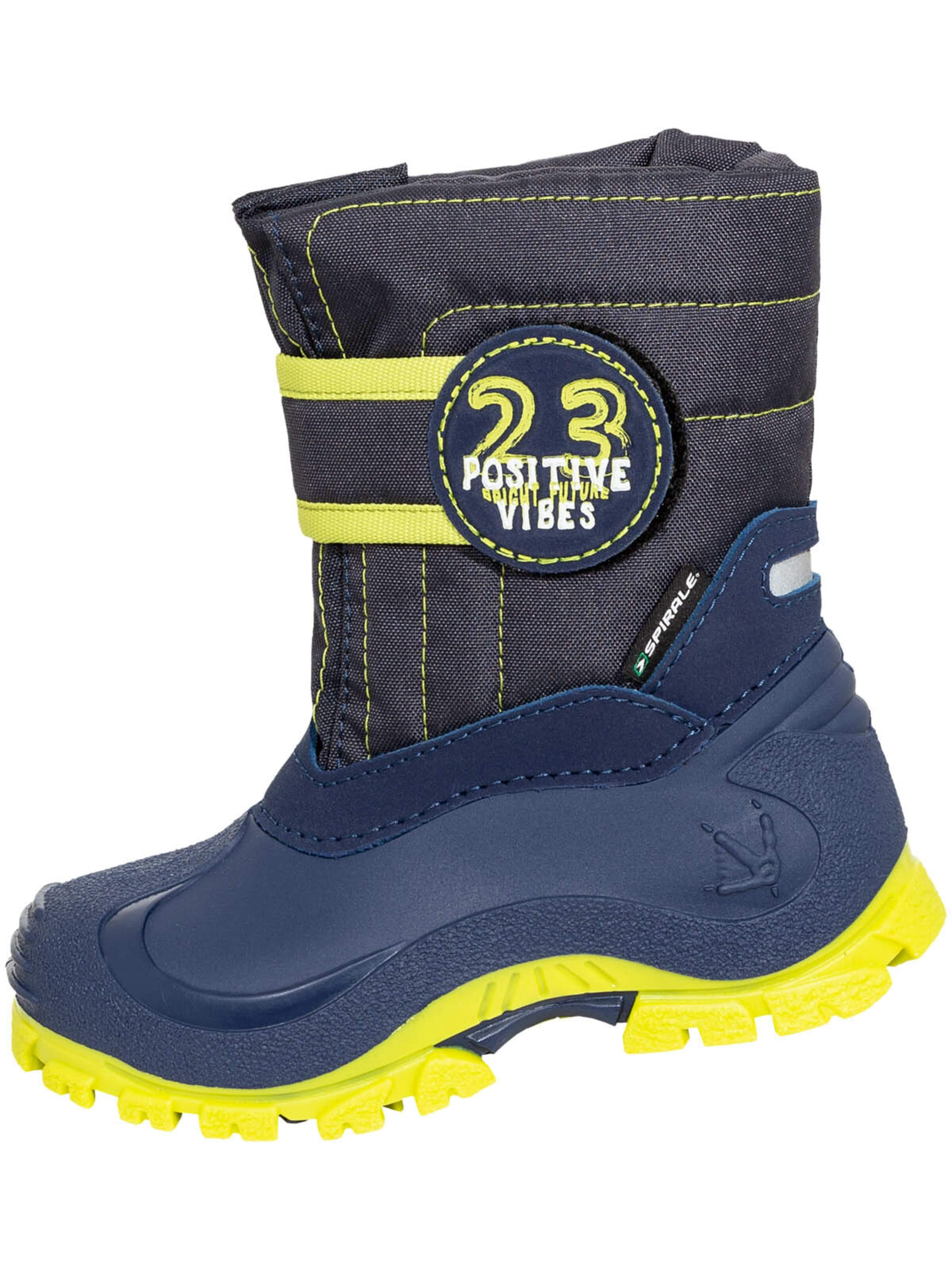 Spirale Snow Boots 'Kinder-Winterstiefel Mika gefüttert in marineblau' in Blue