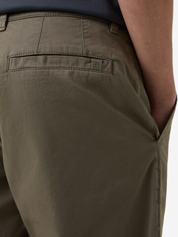 BOGNER Regular Chinohose 'Miami' in Grün