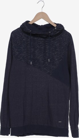 Ragwear Sweatshirt & Zip-Up Hoodie in XL in Blue: front