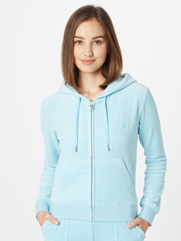 Juicy Couture Black Label Sweat jacket 'ROBERTSON' in Blue: front