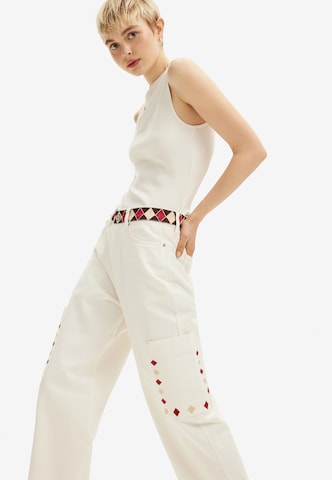 regular Jeans di Desigual in bianco