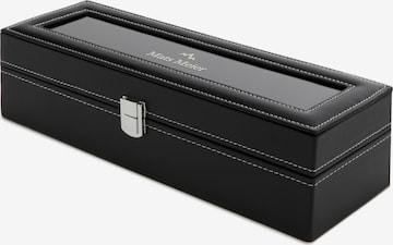 Boîte/panier Mats Meier en noir : devant