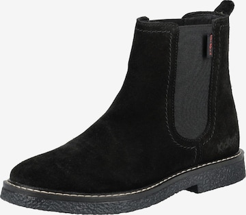 Boots chelsea 'Lorel' di Kickers in nero: frontale