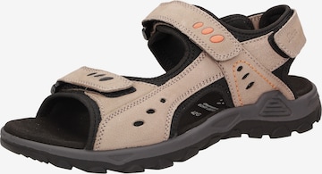 SIOUX Sandalen 'Oneglio' in Beige: voorkant