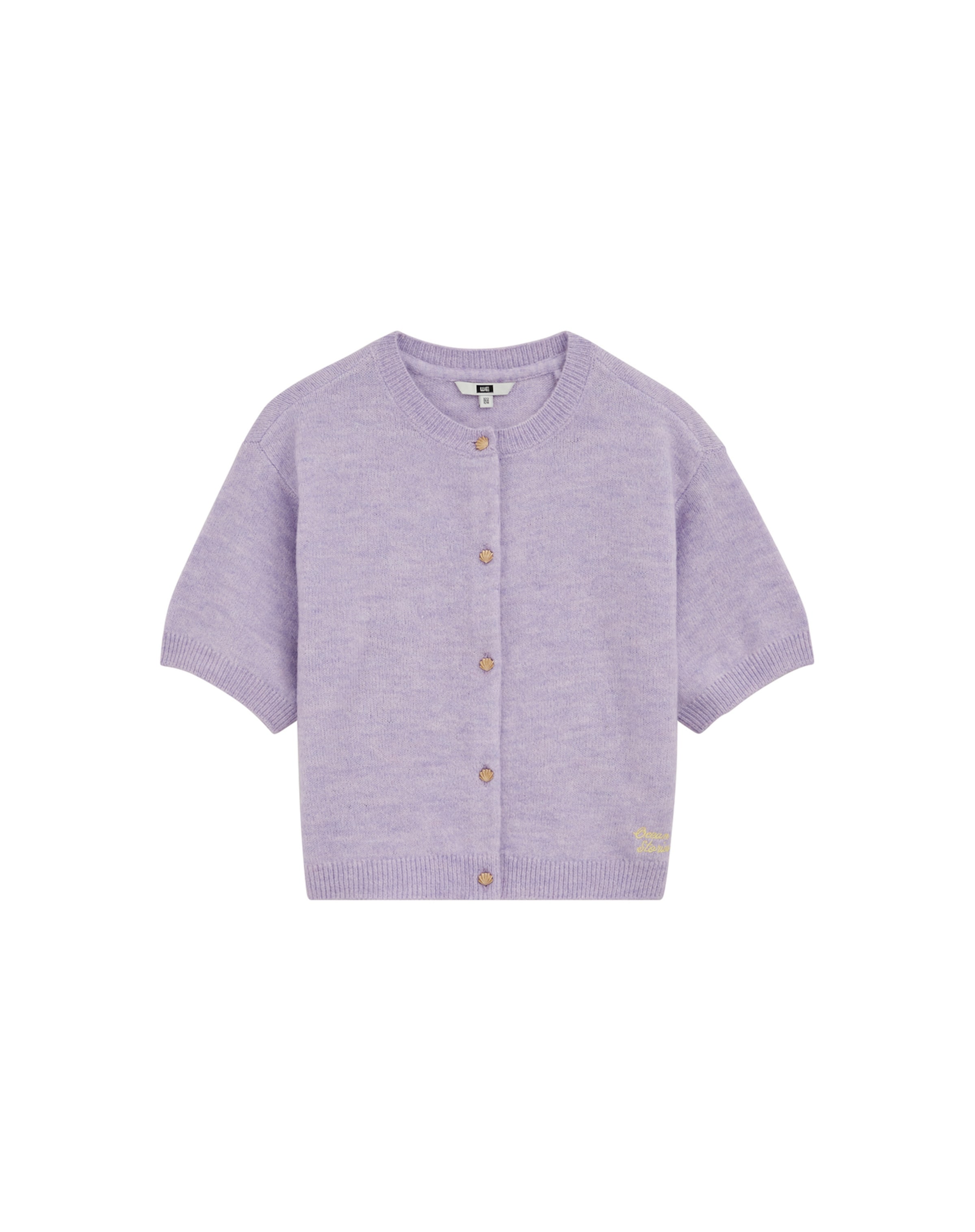 WE Fashion Kardigán - lila: elől