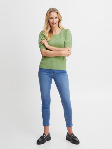 Fransa Sweater ' Zubasic ' in Green