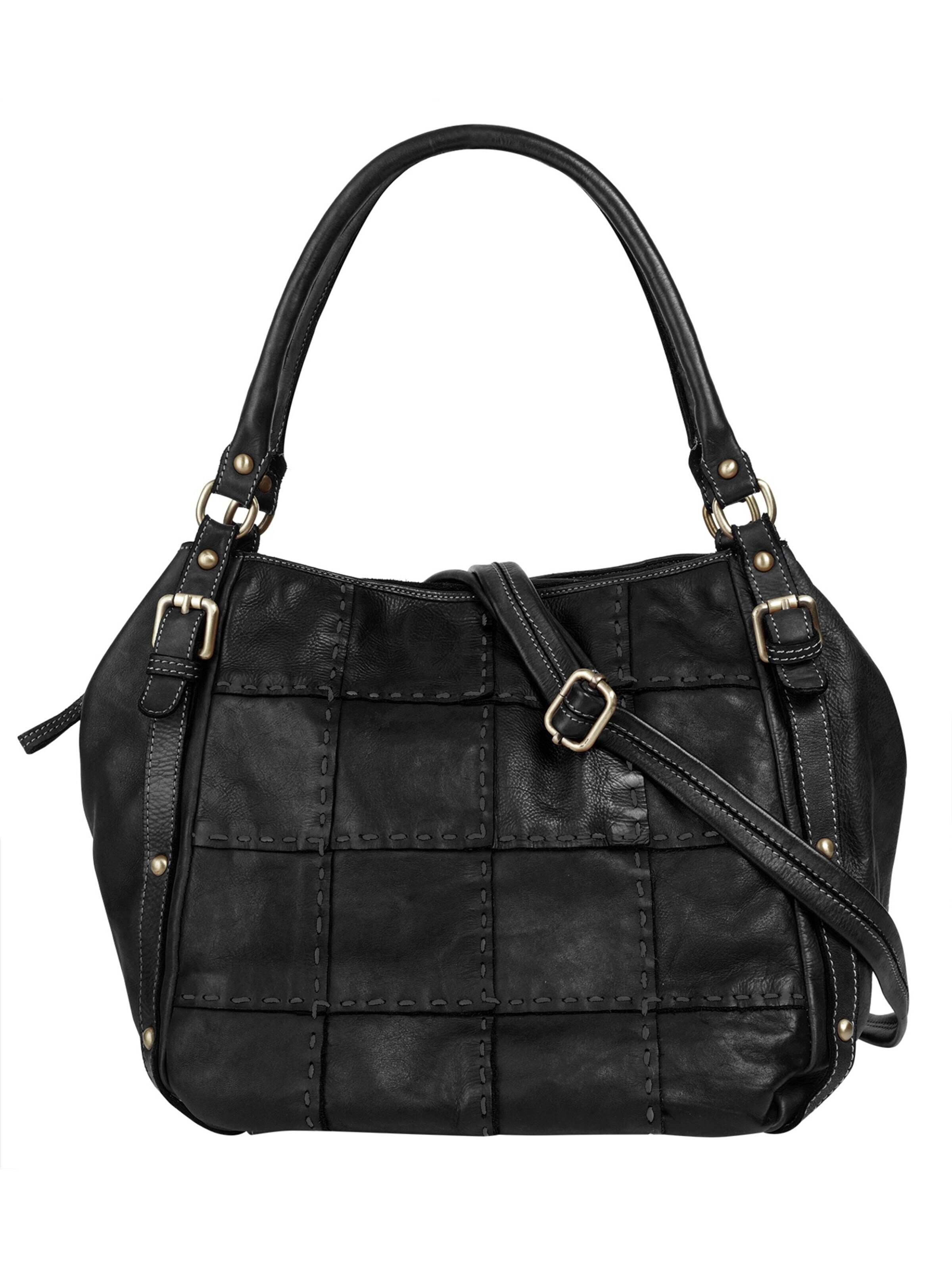 Samantha Look - Bolso de hombro en negro: frente
