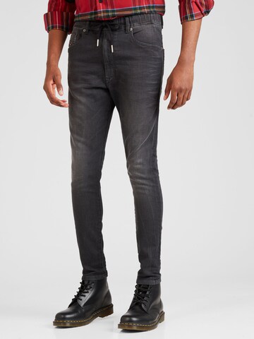 Slimfit Jeans 'KROOLEY' di DIESEL in grigio: frontale