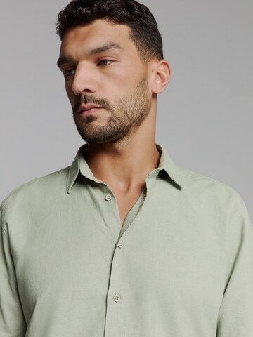 Coupe regular Chemise No Excess en vert