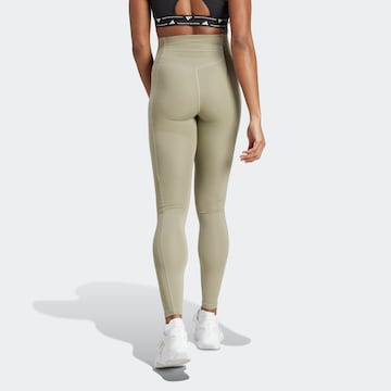 ADIDAS PERFORMANCE Skinny Sporthose 'Opt Ess' in Grün